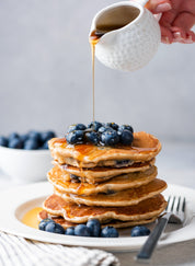 Fluffy Old Fashioneds | Protein Pancakes