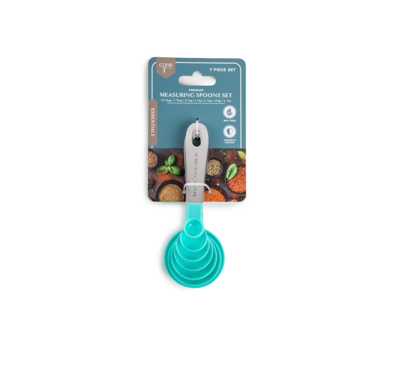 Blue Azure | Premium Measuring Spoons {7 piece}