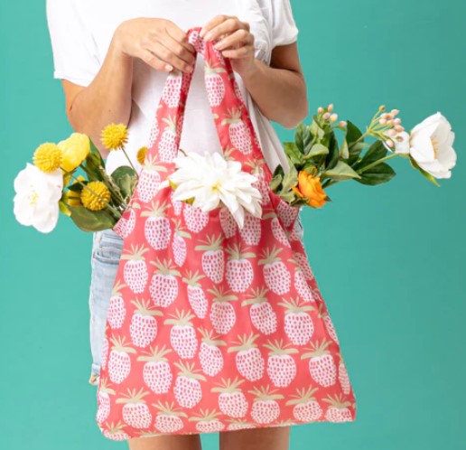 Strawberries | Premium Shopping Tote {Reusable}