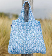 Sea Urchin Blue  | Premium Shopping Tote {Reusable}