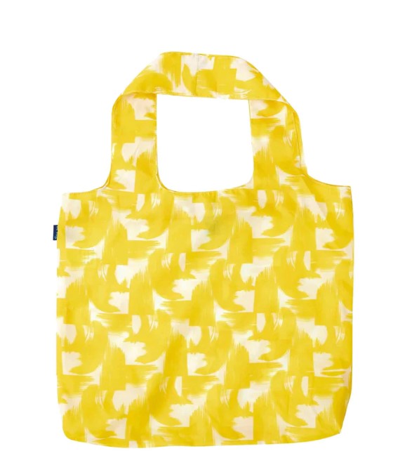 Yellow Brushstrokes | Premium Shopping Tote  {Reusable}