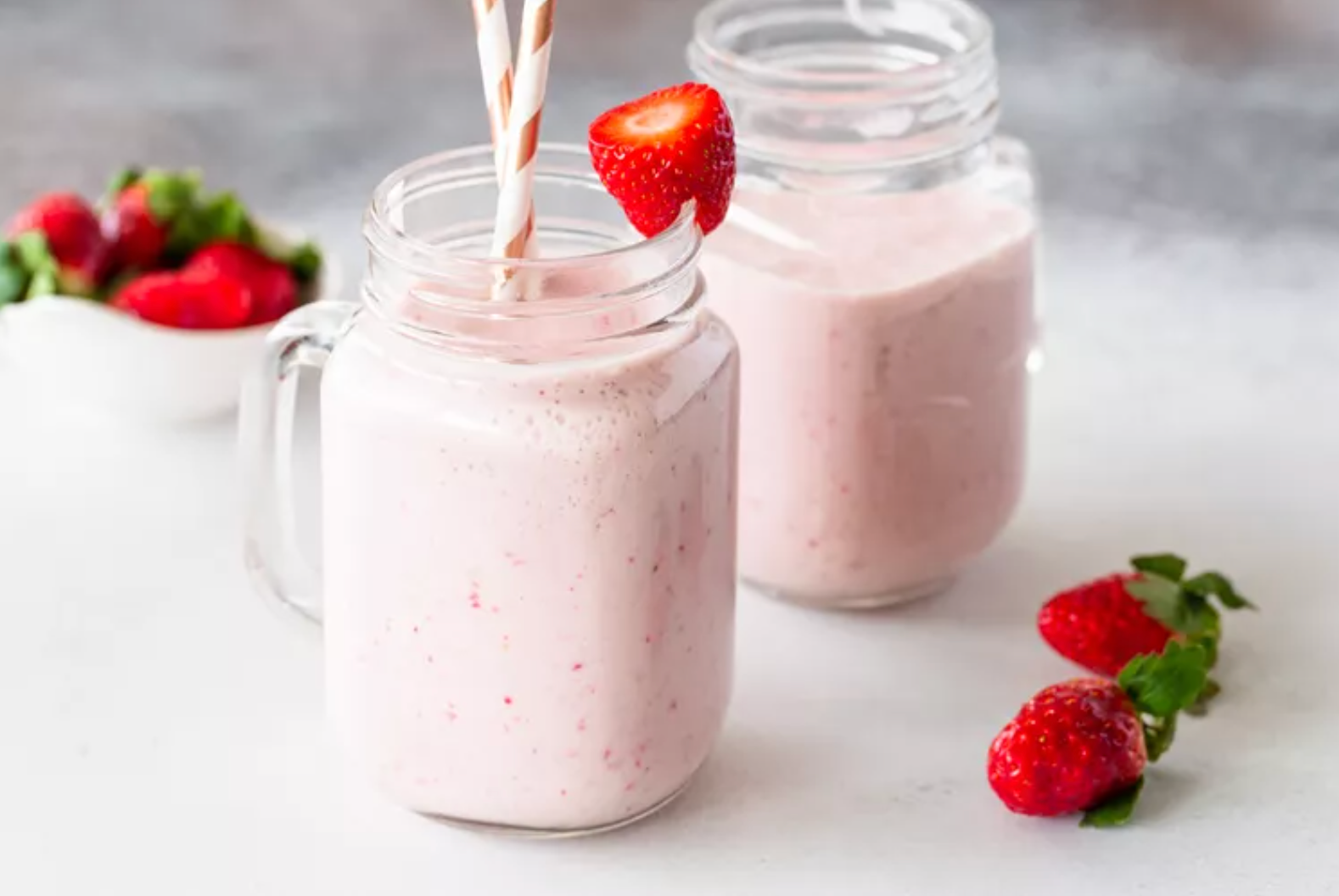 Strawberry Mint Smoothie