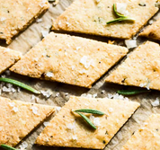 Rosemary Almond Flour | Crackers {1 Net Carb}