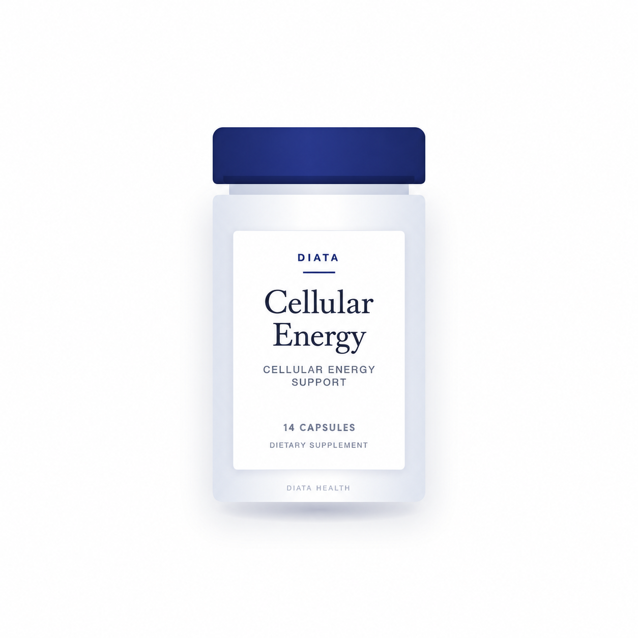 diata-supplement-pdp-v2:cellular-energy-support:3b64cd8bff6e:bottle | Diata Cellular Energy Support | 14 Capsules