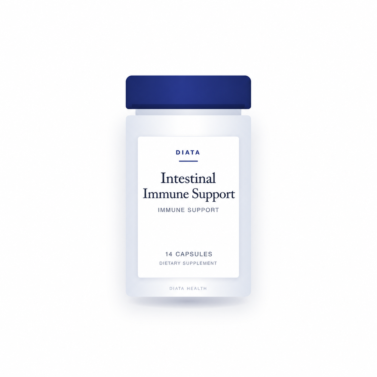 diata-supplement-pdp-v2:intestinal-immune-support:90f3e39fd7fb:bottle | Diata Intestinal Immune Support | 14 Capsules