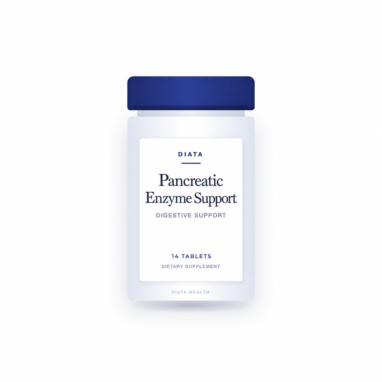 diata-supplement-pdp-v2:pancreatic-enzyme-support:3fe6b246dca3:bottle | Diata Pancreatic Enzyme Support | 14 Tablets