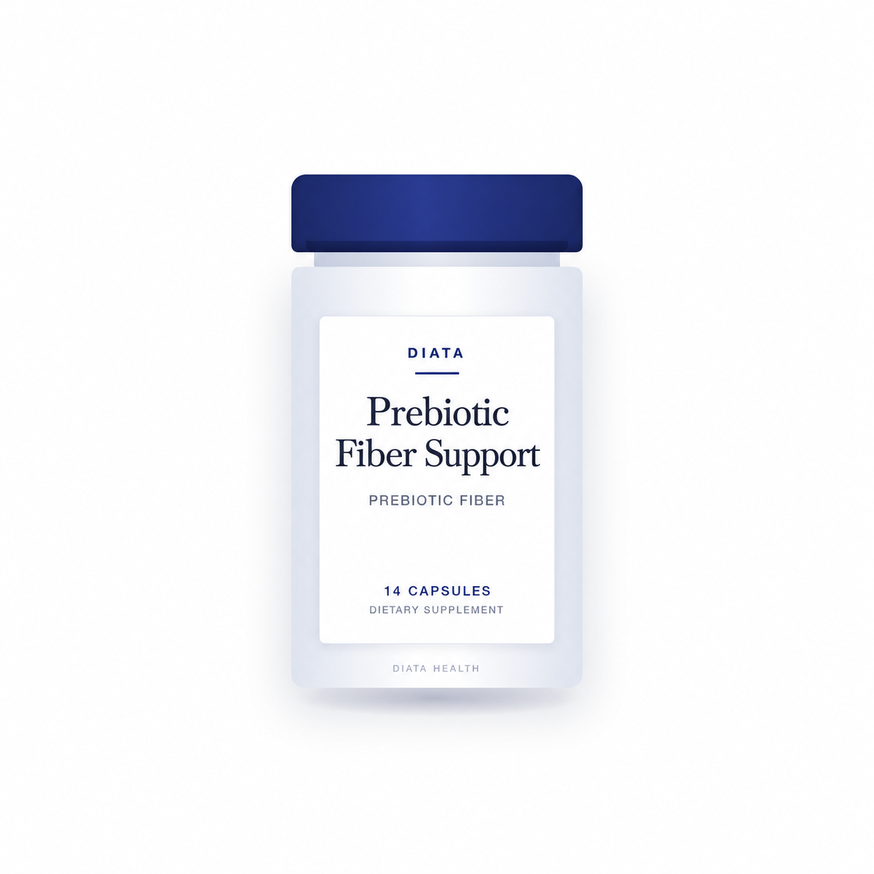 diata-supplement-pdp-v2:prebiotic-fiber-support:2ca52eef93c1:bottle | Diata Prebiotic Fiber Support | 14 Capsules