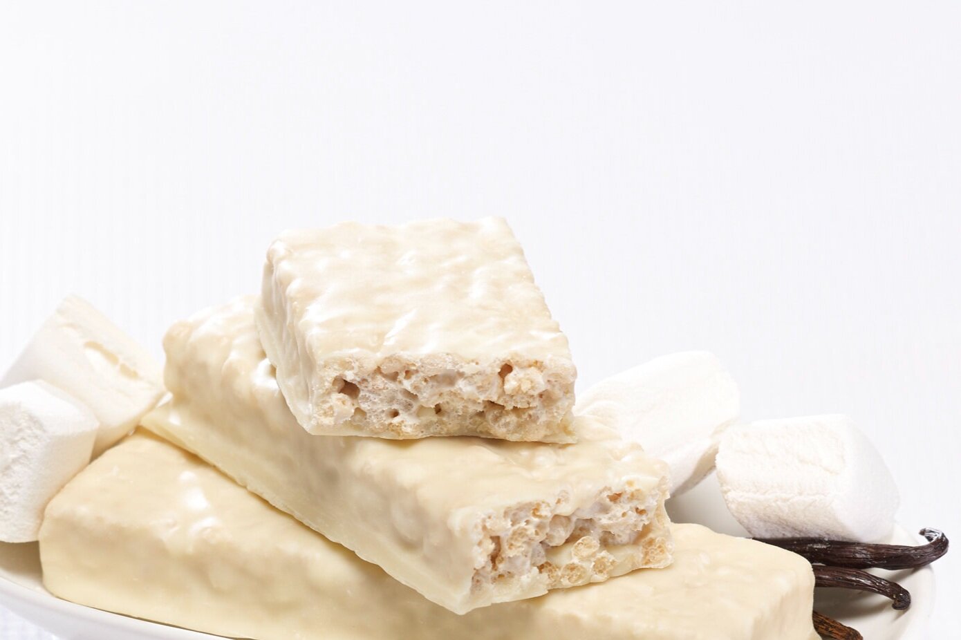 Fluffy Vanilla Cake | Protein Bars