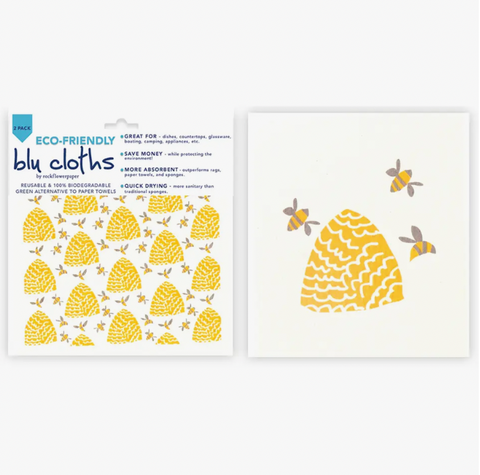 Beehive | Reusable Dish Towels {Set of 2}