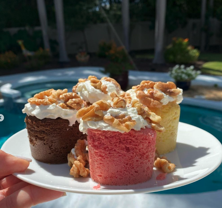 Sweet Raspberry | 38 Calorie Light Cakes{2 cakes per pack}